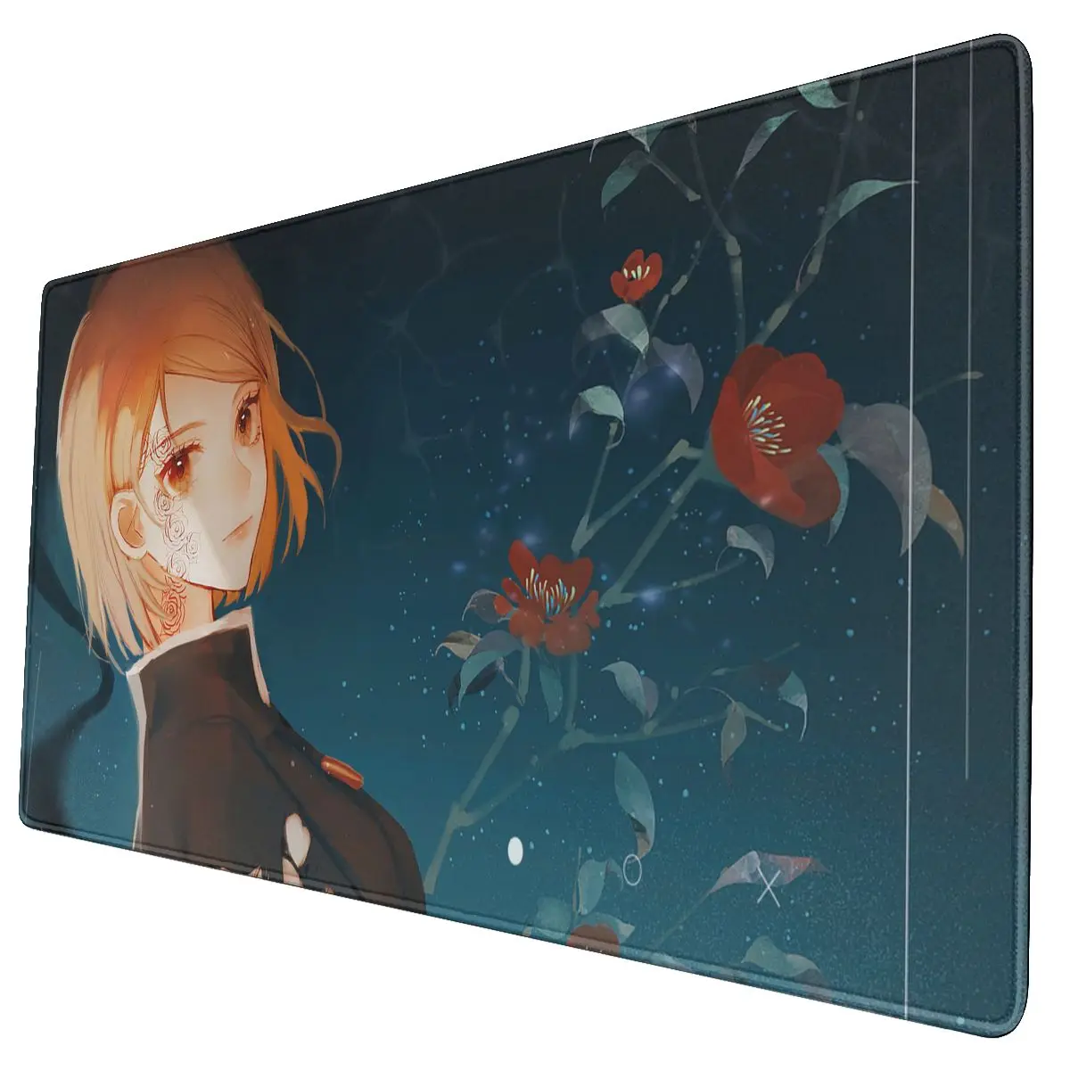 

Anime Jujutsu Kaisen Gaming Mouse Pad Keyboard Table Mats Kugisaki Nobara 90x40cm Anti-slip Natural Rubber Mousepad for Computer