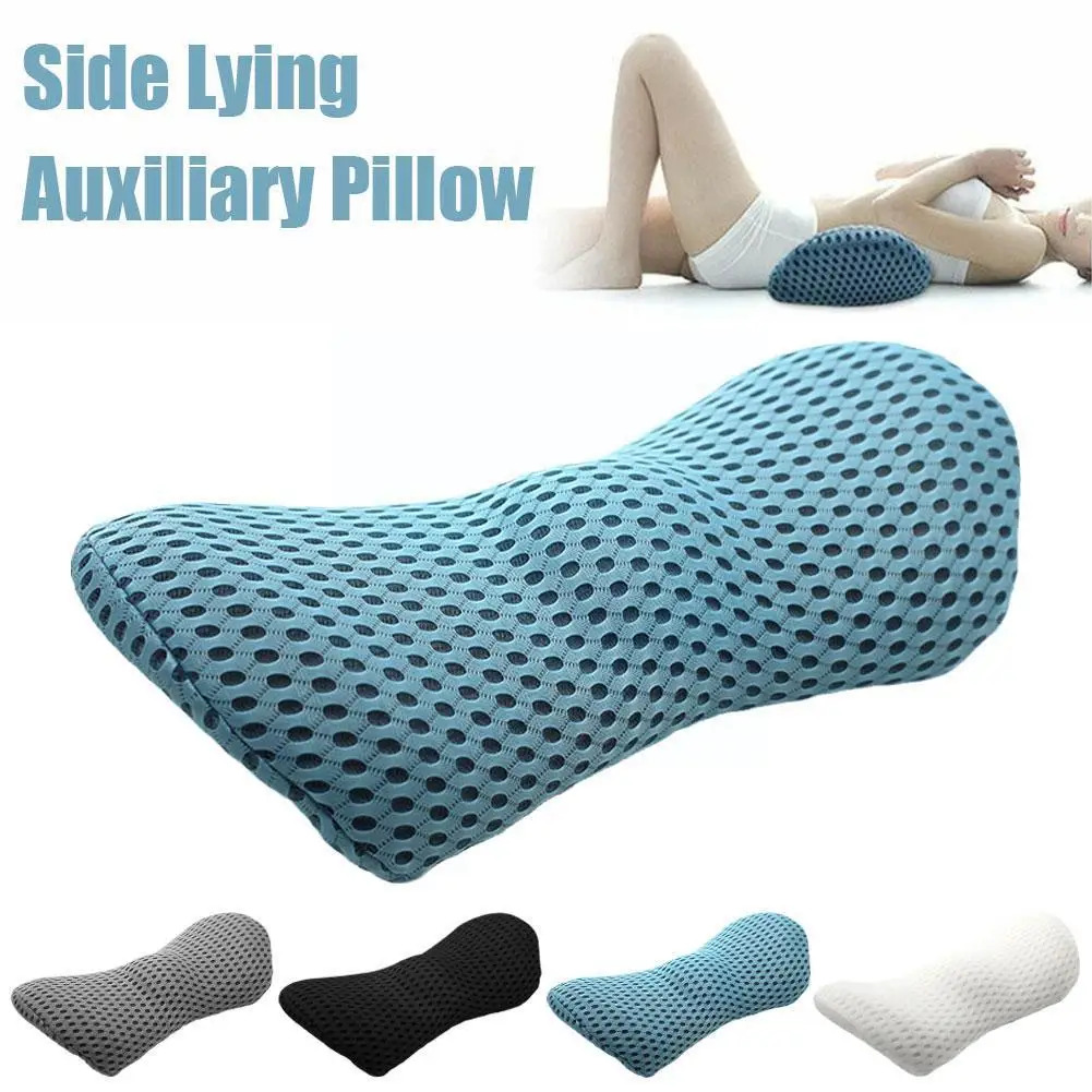 

4D Mesh Bed Sleeping Lumbar Support Pillow For Side Sleepers Pregnancy Relieve Hip Tailbone Pain Sciatica Chair Car Back Cu F5Z2