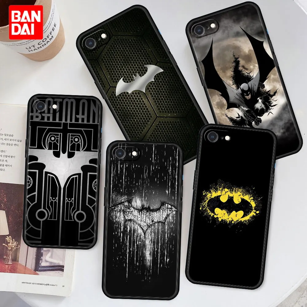 

Cover Case for iPhone SE 6 6S 7 8 Plus X XS XSMax XR 6Plus 6SPlus 7Plus 8Plus Thin Bag Armor Protection Style Batman Superhero