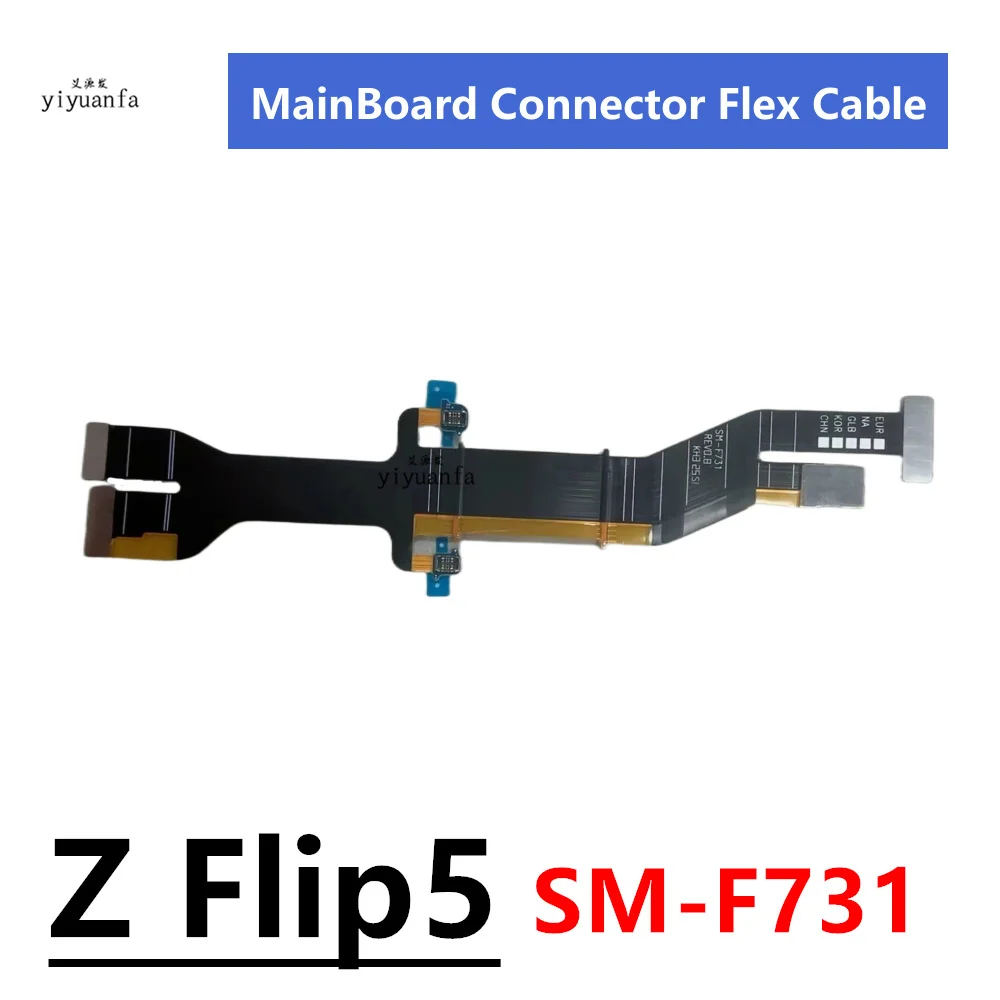 Для Samsung Galaxy Z Flip5 SM-F731 F731B F731U F731N разъем материнской платы ЖК-дисплей USB гибкий