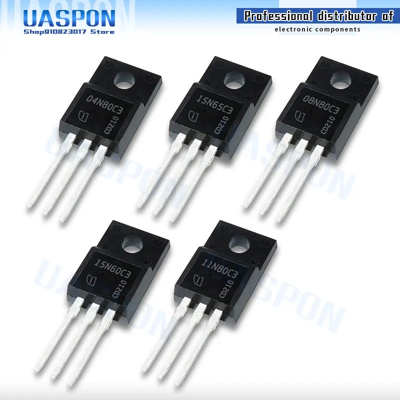 10 шт SPA11N80C3 TO-220F 11N80C3 SPA11N60C3 SPA11N65C3 SPA20N60C3 SPA20N65C3 SPA21N50C3 11N60C3 11N65C3 20N60C3 20N65C3 21N50C3