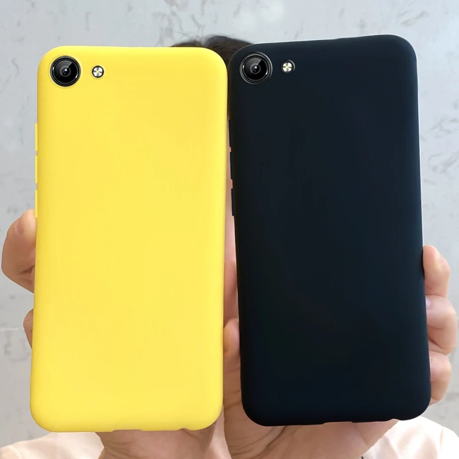 Силиконовая задняя крышка ярких цветов для Vivo Y71 Y71i Y71A