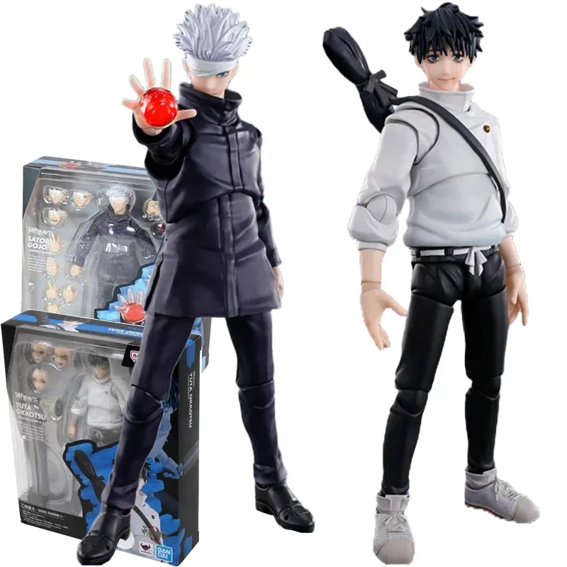 

Bandai Original 17CM S.H.Figuarts SHF Okkotsu Yuta Gojo Satoru Jujutsu Kaisen Anime Figure Action Figures Model Toys Gifts