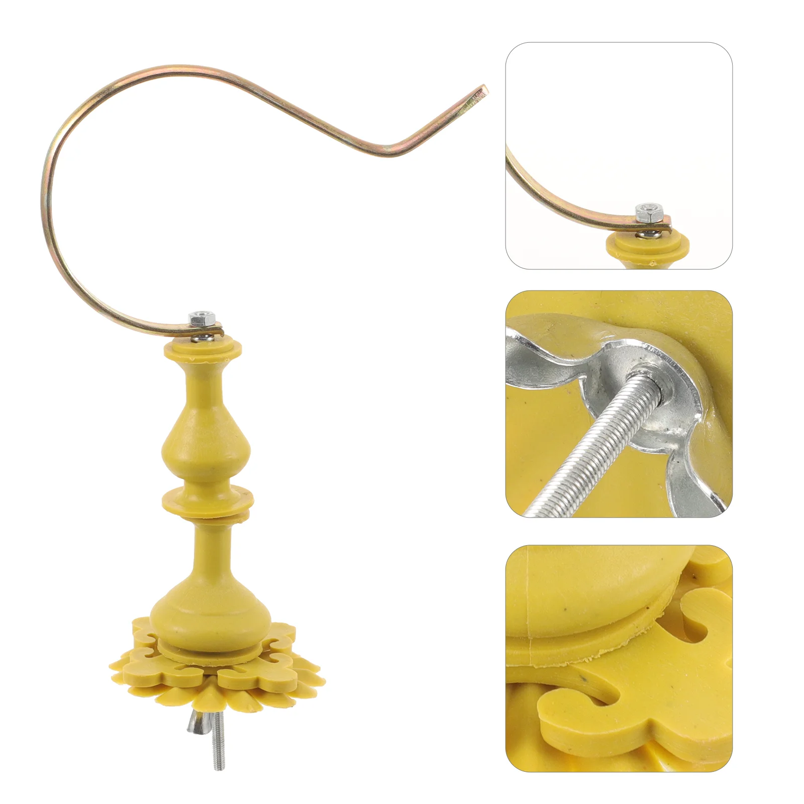 

Round Cage Metal Clothes Rack Small Hooks Coat Birdcage Iron Accessories Hanging