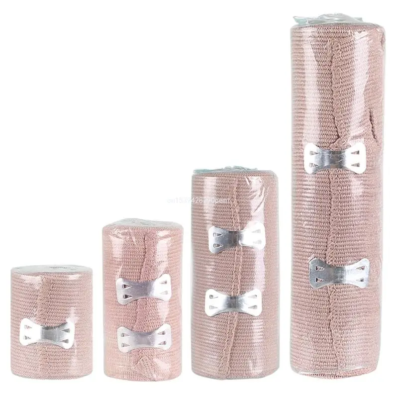 

High Elastic Protective Bandage Sports Sprain Outdoor Wound Dressing Emergency Muscle Wrap For First Aid Kits Dropship