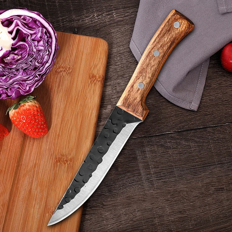 Fishing Camping Knife Squirrel Cleaver Accessori Forged Hunt