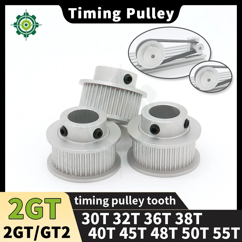 

Шкив ГРМ 2GT 30T алюминиевый