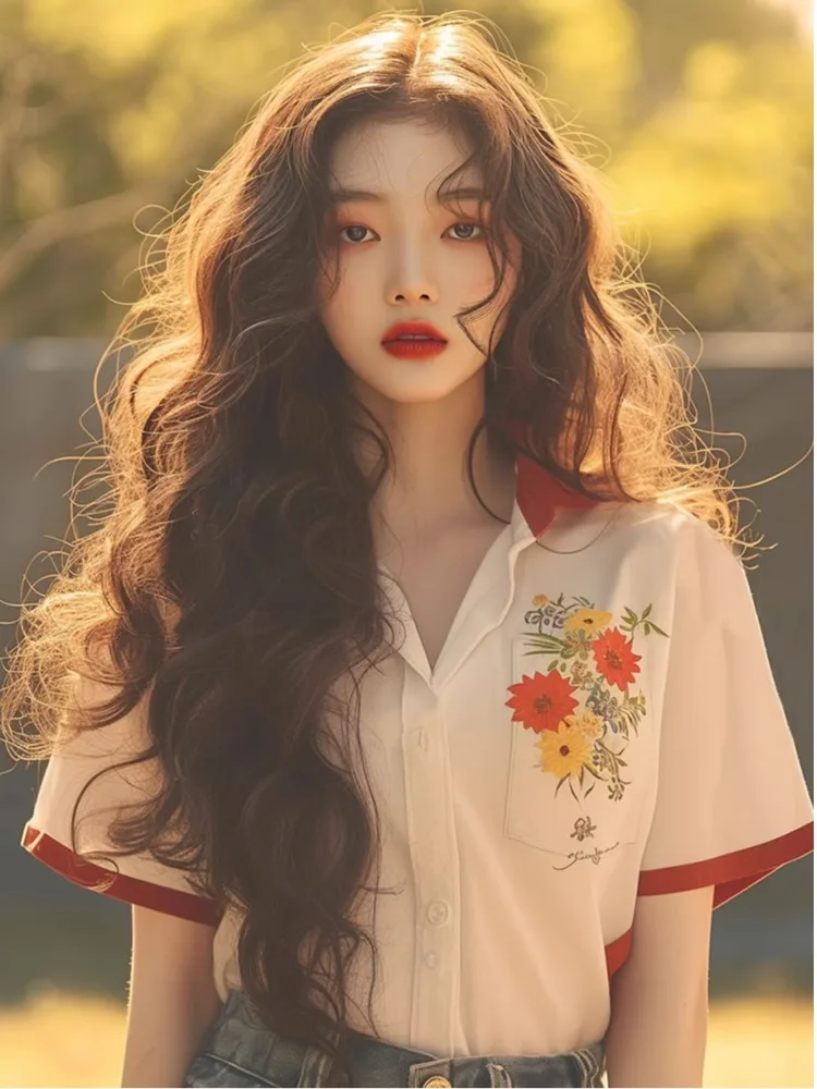 Большие размеры Французский sle Уникальный шикарный красивый женский топ Летний