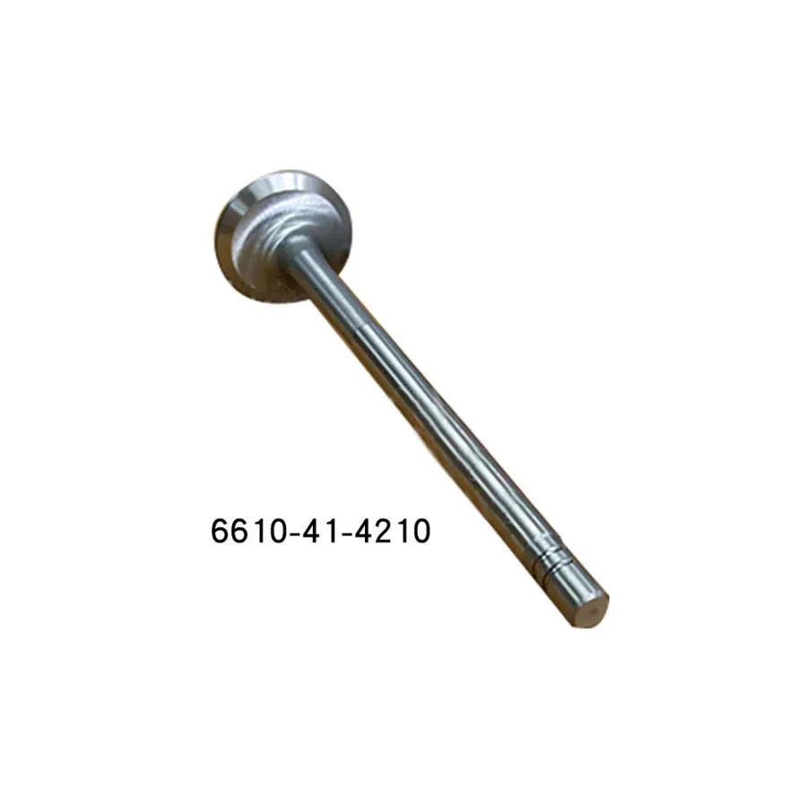 

6610-41-4210 for NH220 engine D80A-12 bulldozer parts exhaust valve