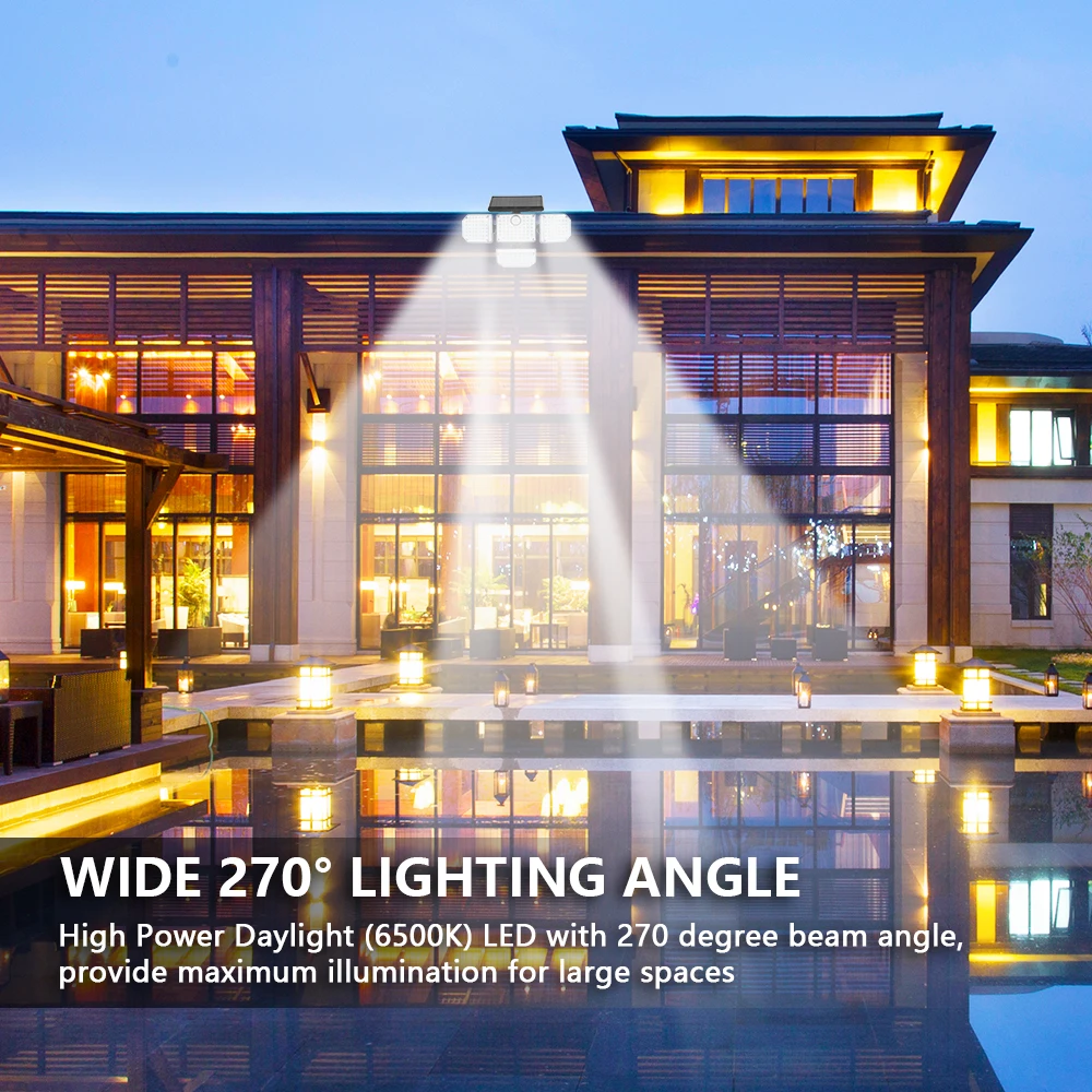 

Energy-efficient Adjustable Heads Solar Powered Lights Led Wall Lamp Stylish Enhanced Brightness Solar Lights Versatile Security