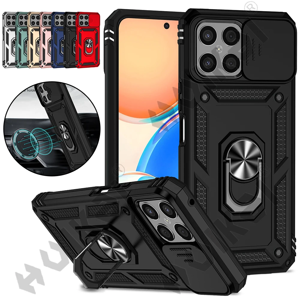 

Чехол для Honor X8 X7, 2022, с кольцом-держателем под 360 градусов