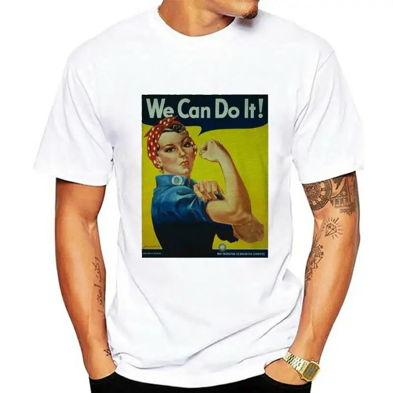

Винтажная Футболка Rosie the Riveter