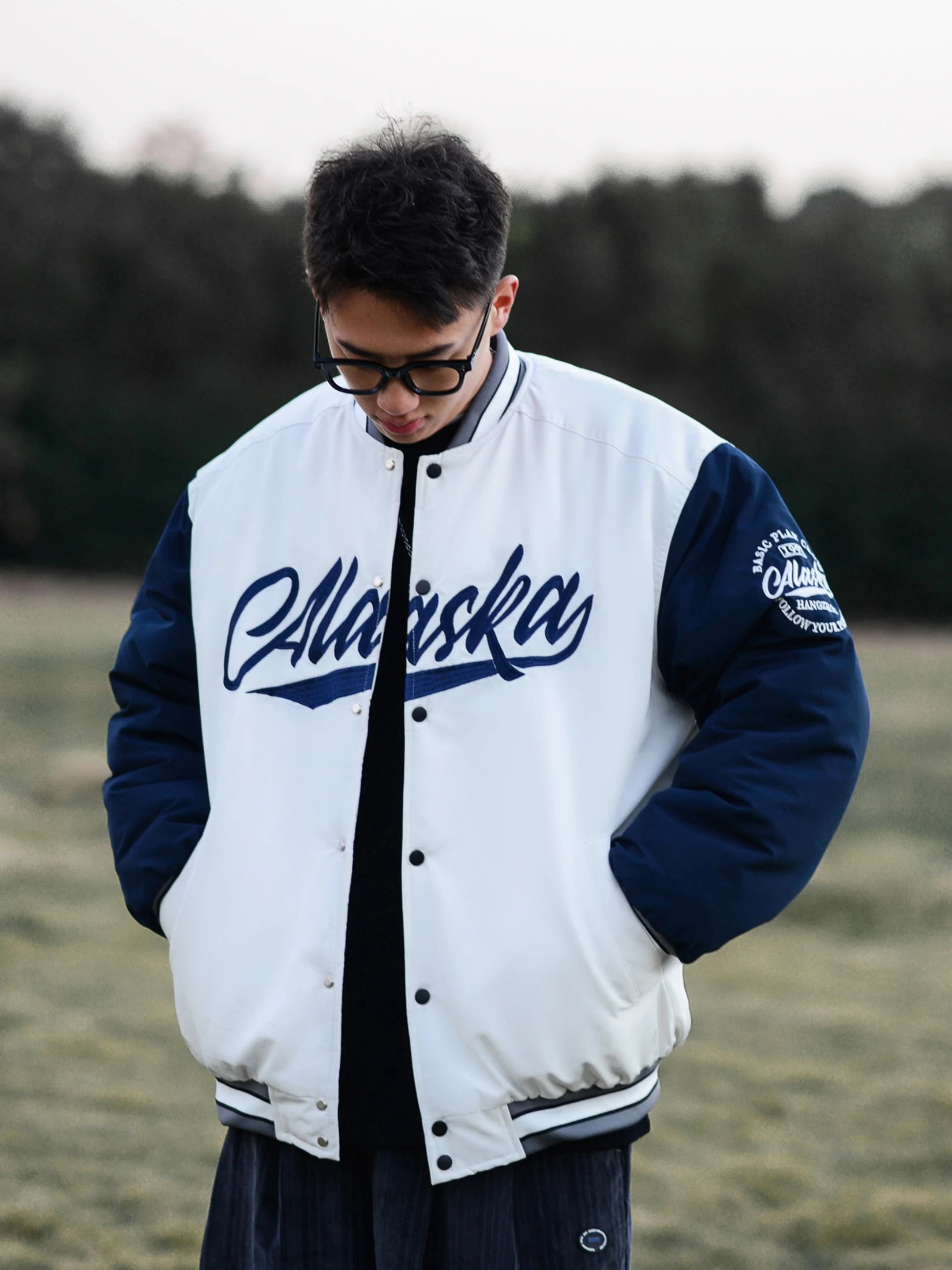 Бейсбольная Униформа Gmkd с вышивкой в американском уличном стиле пальто