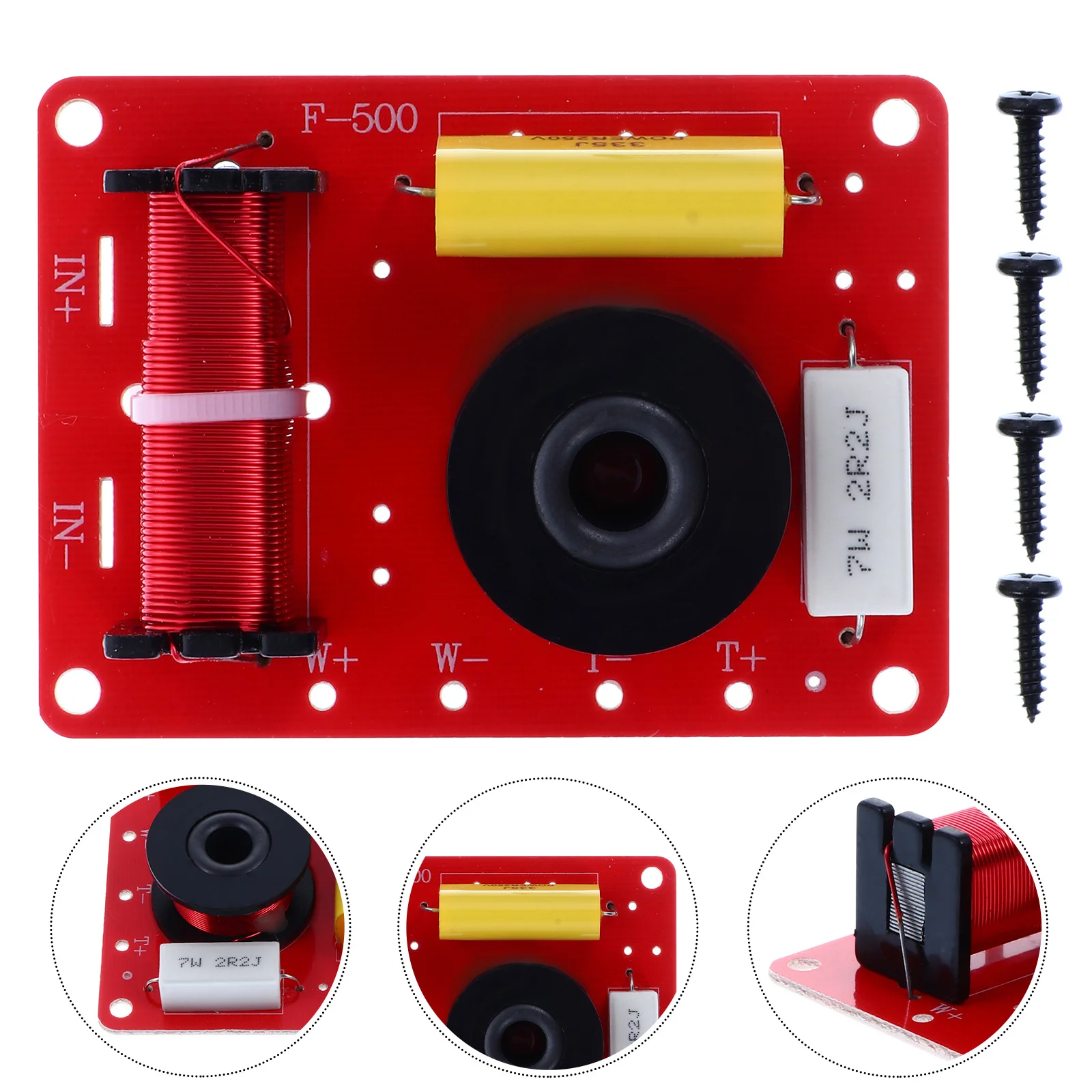 

1 шт. делитель частоты Прочный Премиум прочный делитель фильтра кроссовера дистрибьютор для автомобильного динамика