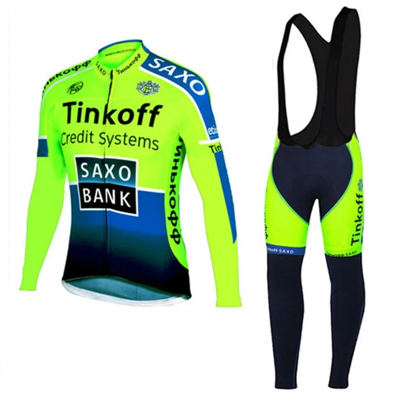 

Трикотажный комплект с длинным рукавом, новинка 2022, велосипедная одежда Tinkoff для горных велосипедов, велосипедная одежда, одежда для мужчин, велосипедный комплект