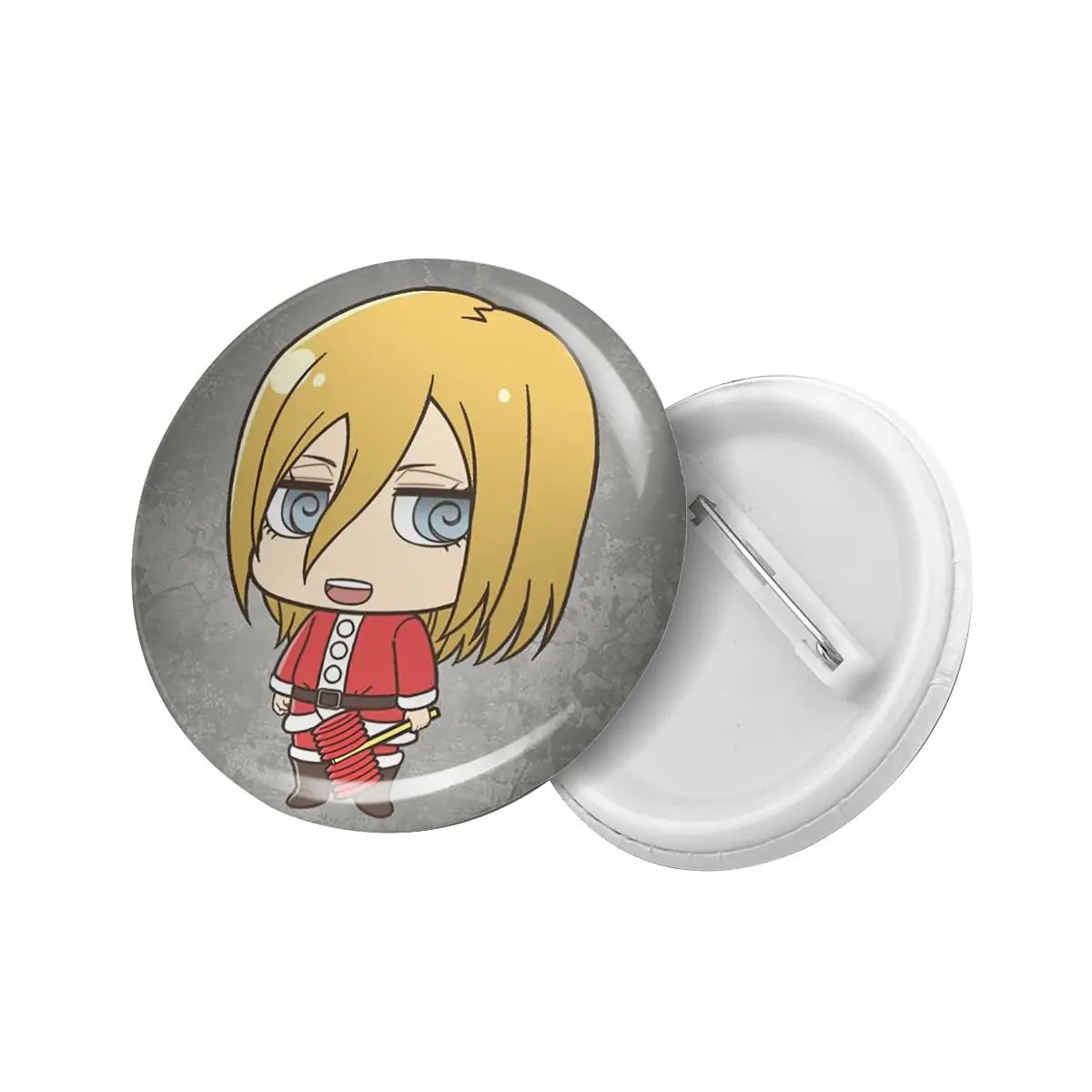 Значки из аниме атака на Титанов Акриловые Броши Эллен джинс Леви для рюкзака