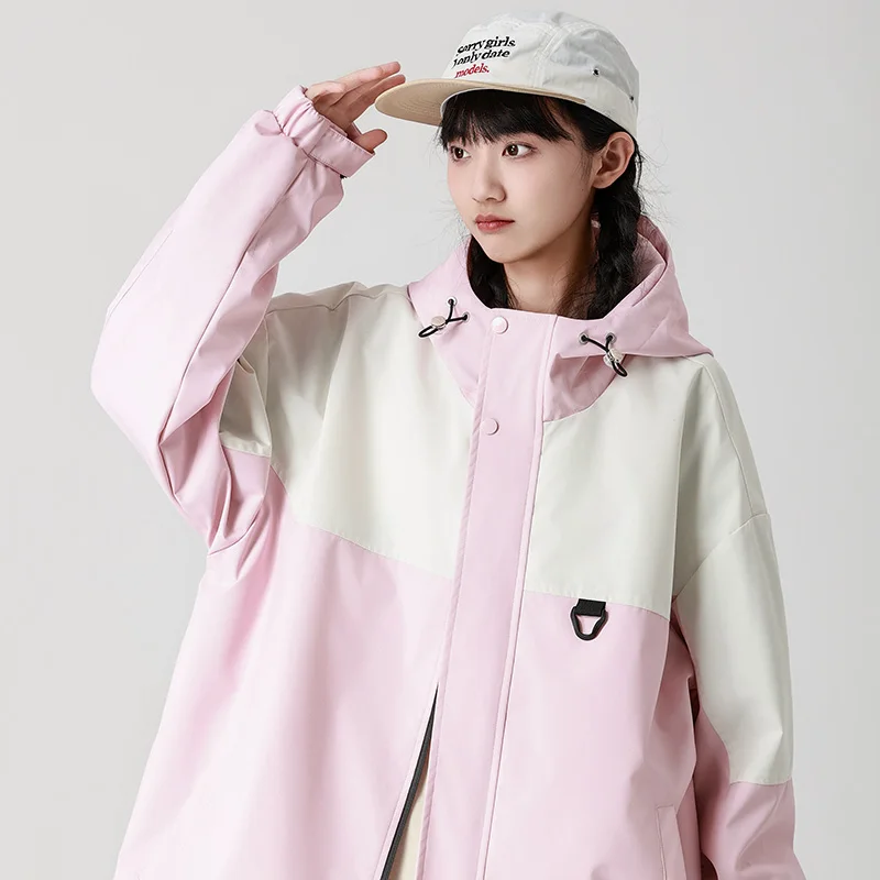 Куртка женская в стиле хип-хоп осень 2024