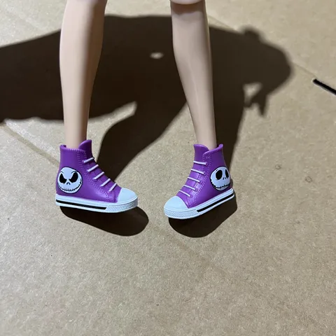 Пластиковые туфельки для кукол BJD Leqimowan 1/6