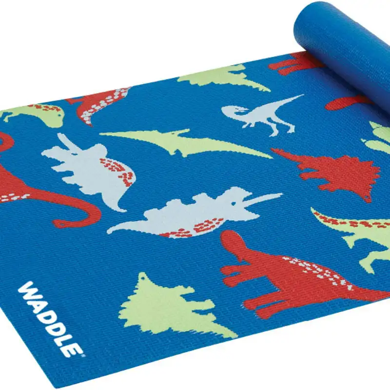 

Yoga Mat, Yoga Mat for , My First Yoga Mat, Exercise Mat for Toddlers, Ages 3 Years and Up, Dino