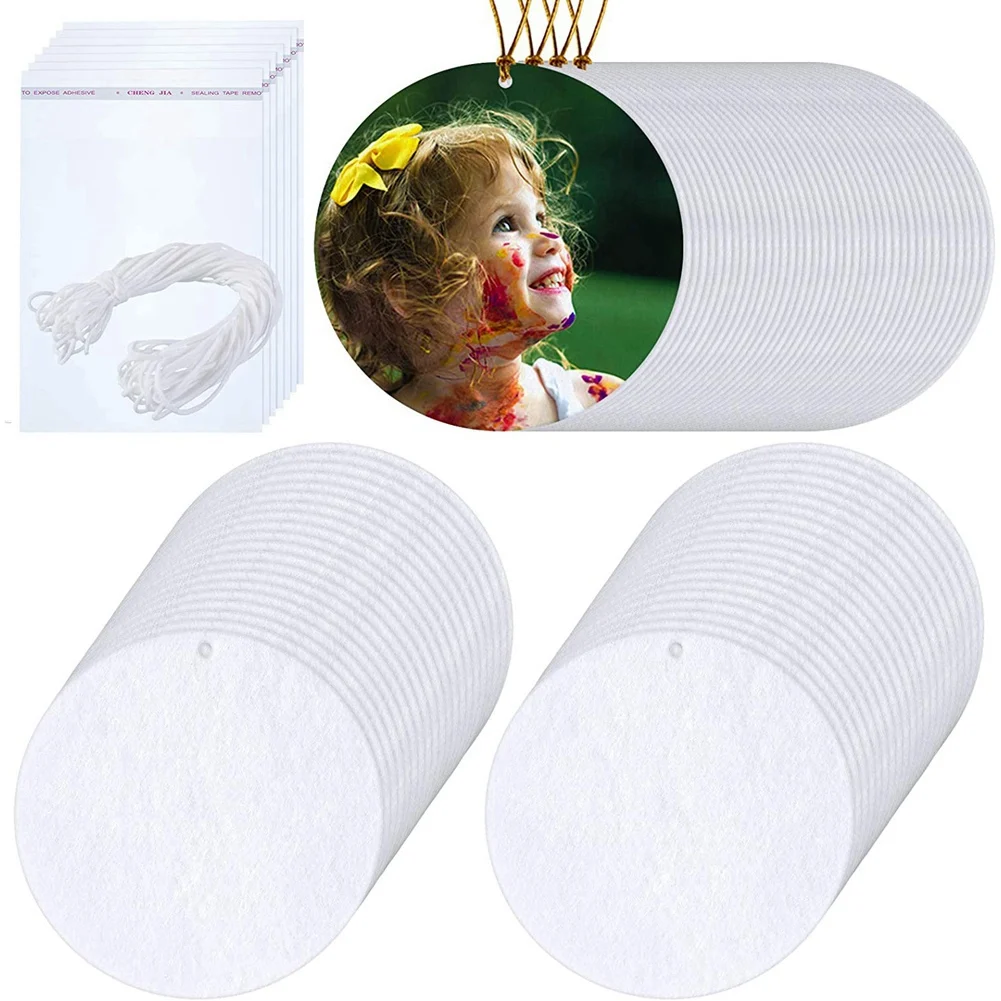 100 шт. сублимационные заготовки для освежителя воздуха DIY освежитель