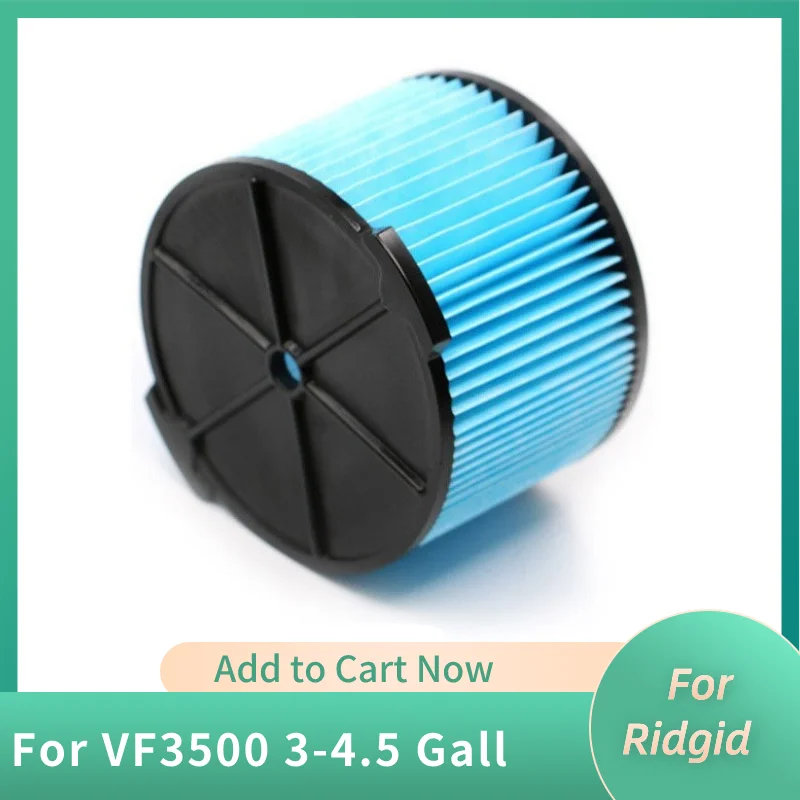 For Ridgid VF3500 3-4.5 Gall Vacuum Cleaner Parts Filter Screen Spare Parts Replacements