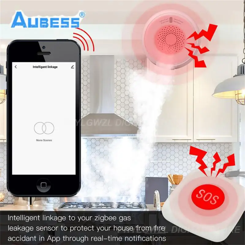 

Аварийная кнопка Mini Zigbee, умная кнопка Sos, связь с Умной сценой, для пожилых людей