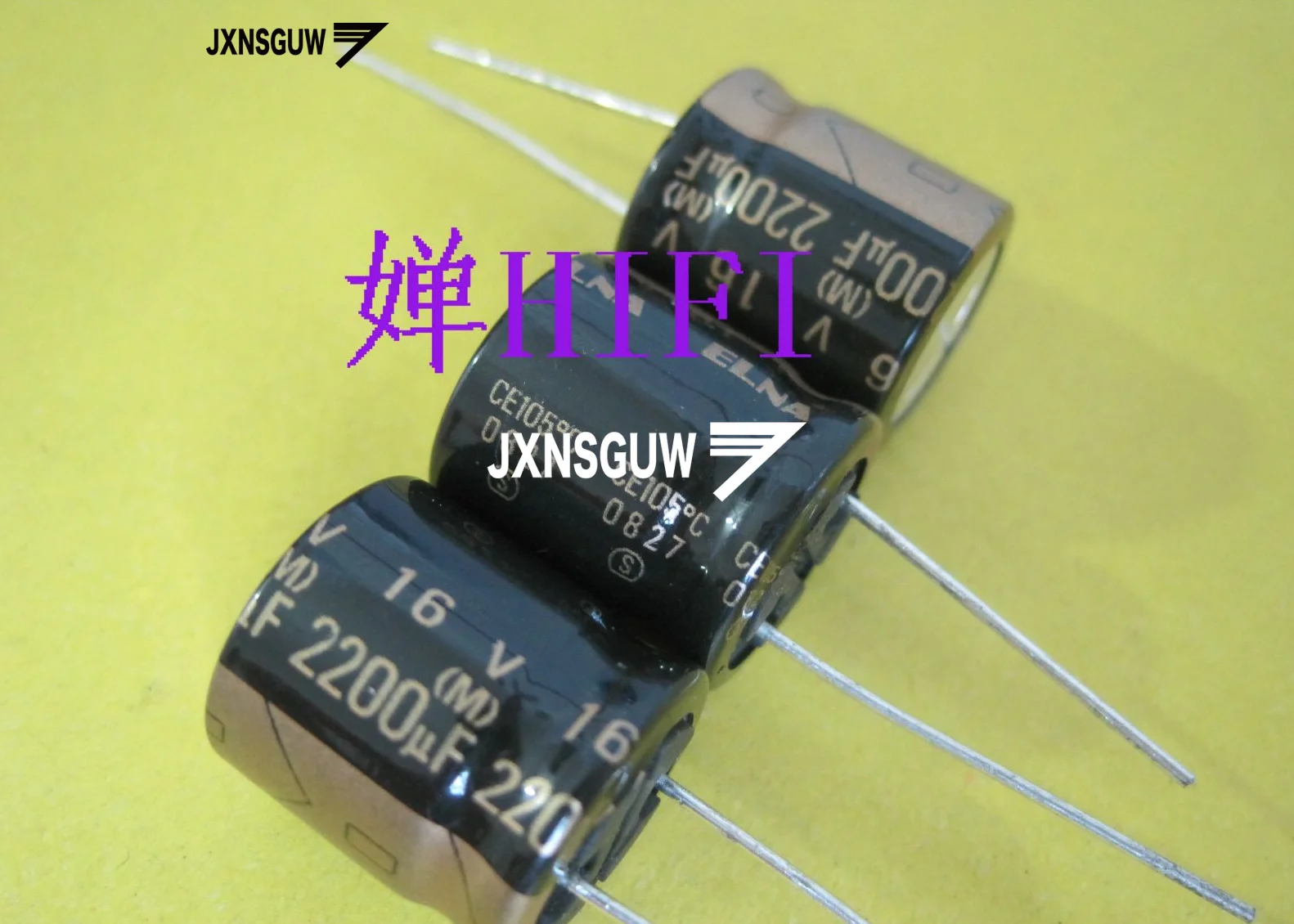 

10 шт. ELNA RFO 16V2200UF 16X1 8 мм черные золотые алюминиевые электролитические конденсаторы 2200 мкФ/16V 105 градусов 2200 мкФ 16V