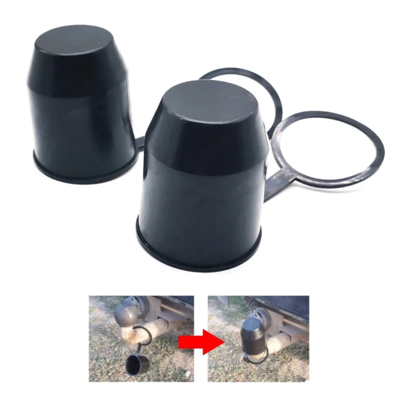 

50mm Towing Hitch Truck Tow Bar Ball Cover Cap Caravan Trailer Towball Protector