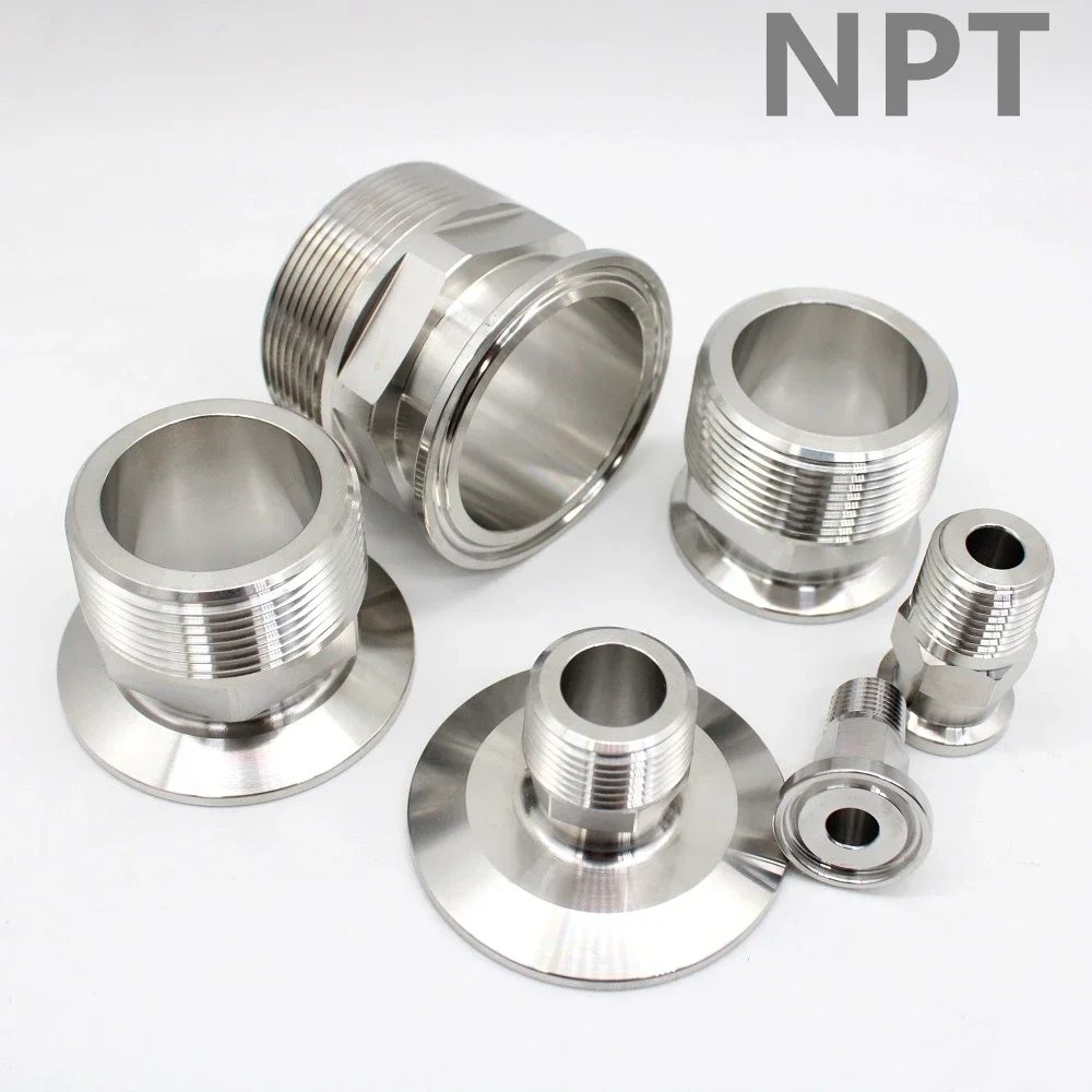 

Адаптер Tri Clamp NPT Male из нержавеющей стали