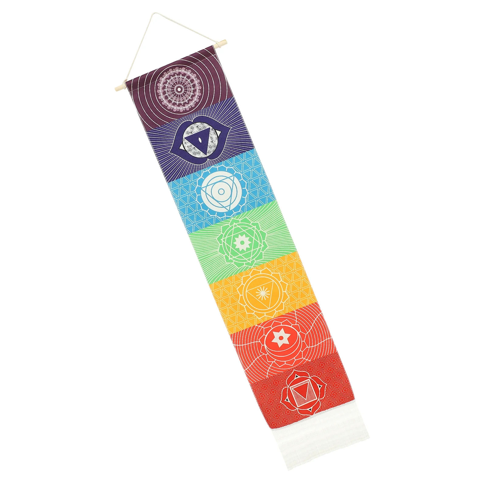 

Гобелен настенный Декор Мандала чакра Йога Медитация баннер Бохо тканый флаг молитва макраме гобелены фон эстетика