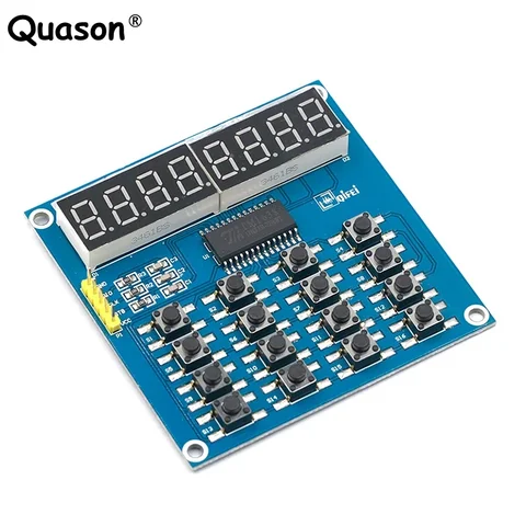 Модуль светодиодного дисплея TM1638 для Arduino