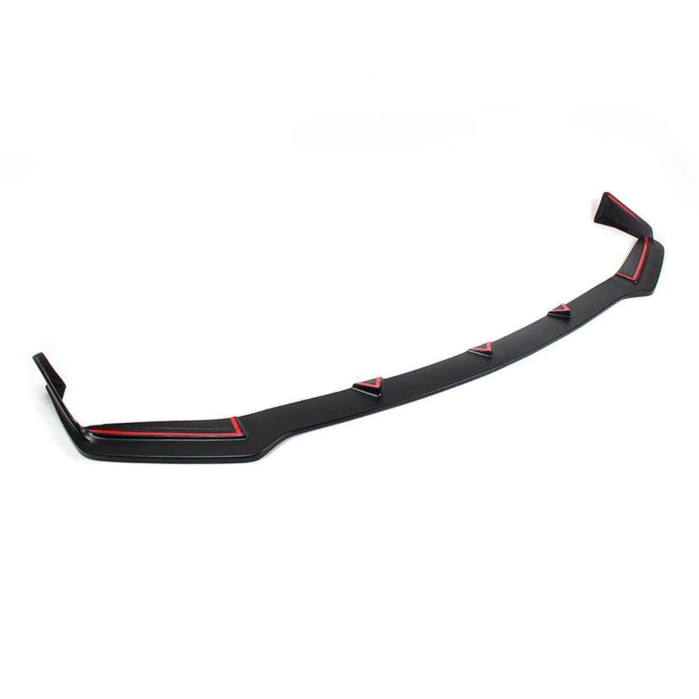 Черный диффузор для переднего бампера из ПУ Infiniti Q50 спортивный Бампер 2014 2015 2016