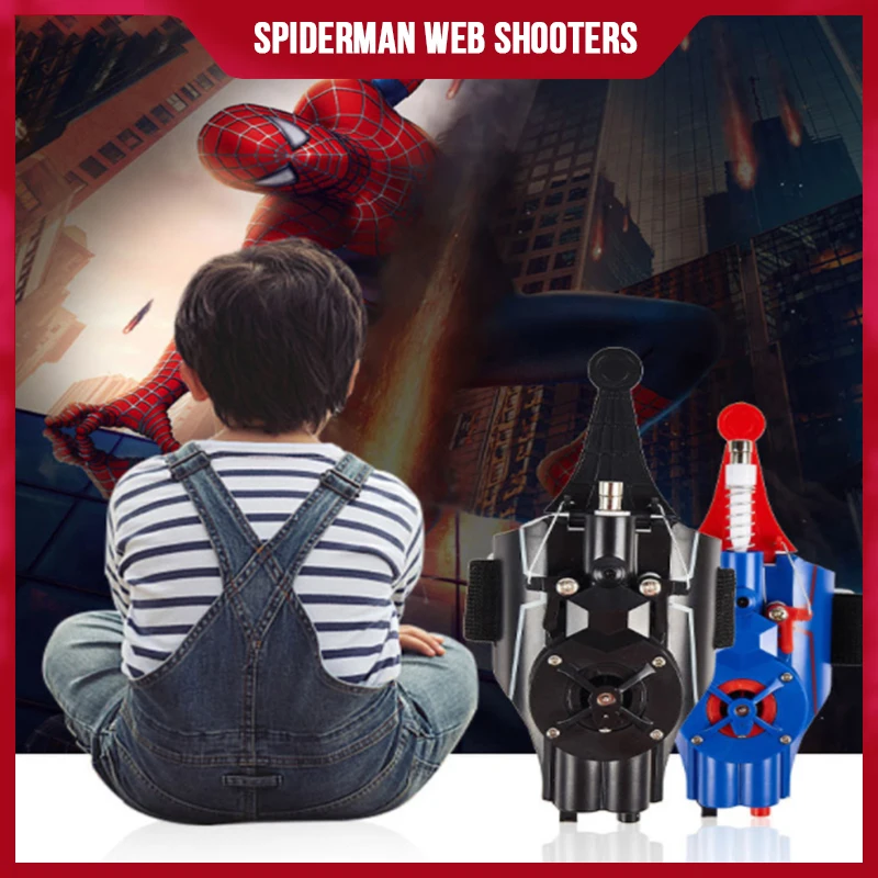 

Игрушки-стрелки Marvel, легенды Человека-паука, стрелялки, Человек-паук, аксессуары для косплея Питера Паркера, реквизит, перчатки, подарок