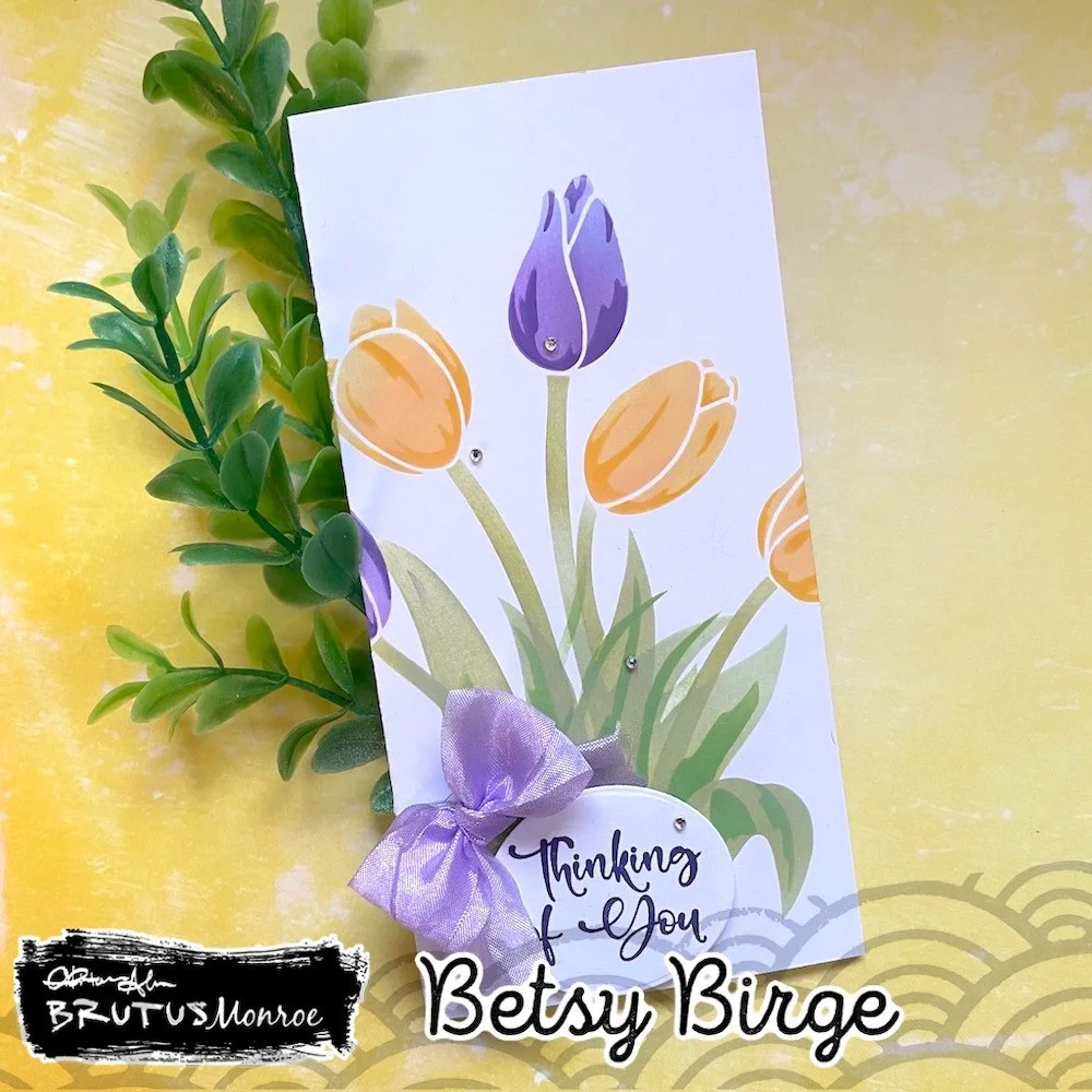 2022 фаллоимитация тюльпана с цветочным рисунком ремешок для трафаретов картина