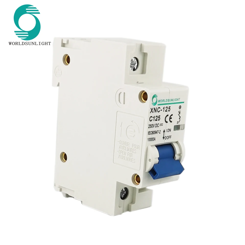 60 шт. в партии XNC-125C125 Солнечная система PV 500V DC C100 100amp on off polar mcb мини автоматический