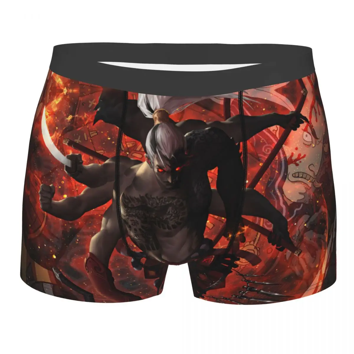 

Fantasy Warrior Samurai Underpants Panties Shorts Boxer Briefs Male Underwear Comfortable