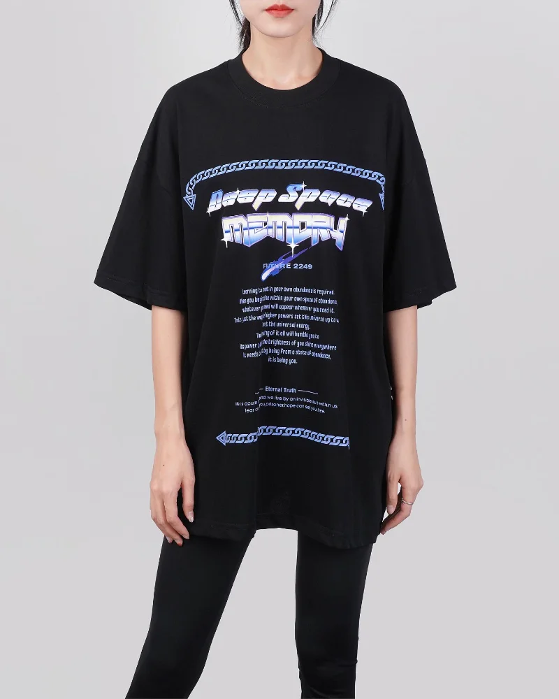 

Футболка Мужская/женская с круглым вырезом, модная тенниска из чистого хлопка с винтажным принтом, европейские размеры, 1:1