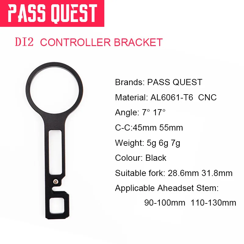 PASS QUEST 28.6mm 31.8mm Bike Holder Battery Mount For Giant OD2 Di2 Junction Bicycle Expand Controller Bracket Part