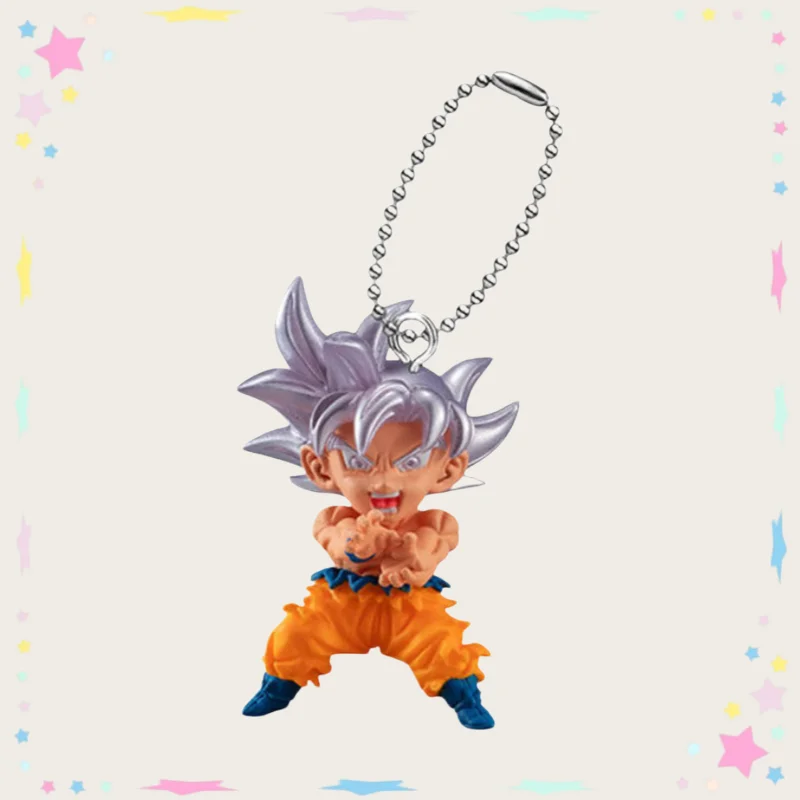 Фото Оригинальная аниме-фигурка Dragonball, серия брелоков UDM Burst, коллекционная модель, игрушки-гашапоны, брелок-украшение, подарок на день рождения №5