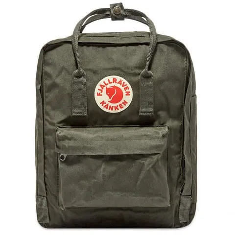Рюкзак Fjallraven Kanken темно-зеленый 27х13х38 см 16 л | Багаж и сумки