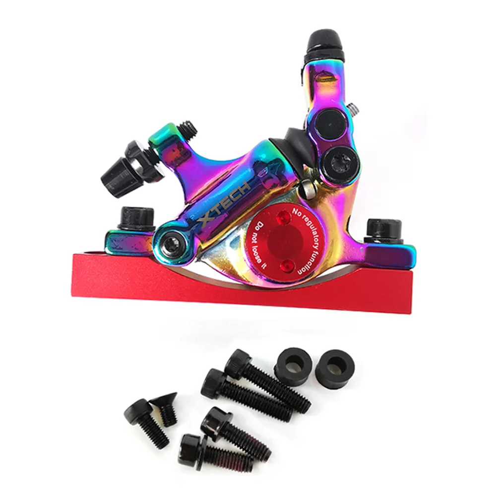 

Xtech Zoom Hydraulic Brakefor Xiaomi M365 1S and Pro Electric Scooter Hydraulic Brake Bracket Aluminum Alloy Dazzle Color