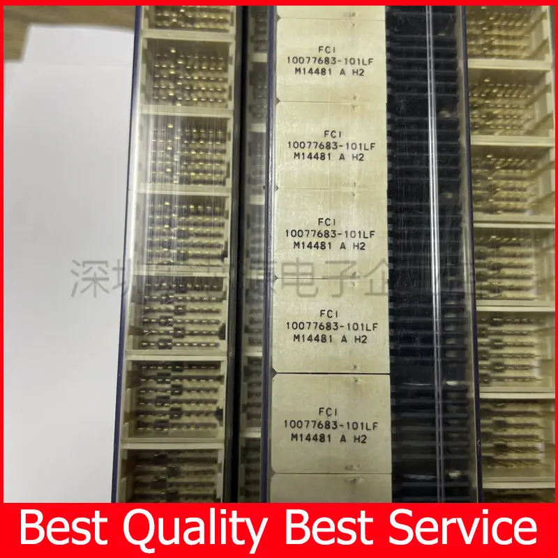 

Amphenol FCi 10077683-101LF Edge Connector 54 Contact Original Stock NA 14+