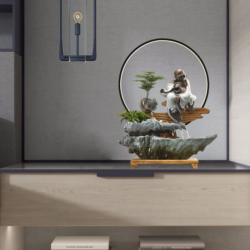 

Backflow Holder Incense Burner Zen Garden Creative Electric Incense Burner Home Decoraction Luxury Bouddha Home Decoration ZXF