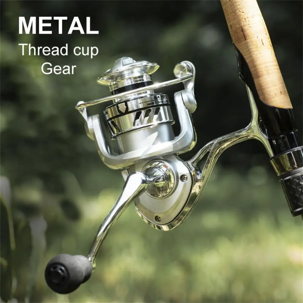 

Sea Fishing Wheel Fishing Reel Wire Cup Chamfe Large Unloading Force Sea Rod Long Throw Spinning Wheel Urved Wheel Seat Sea Rod