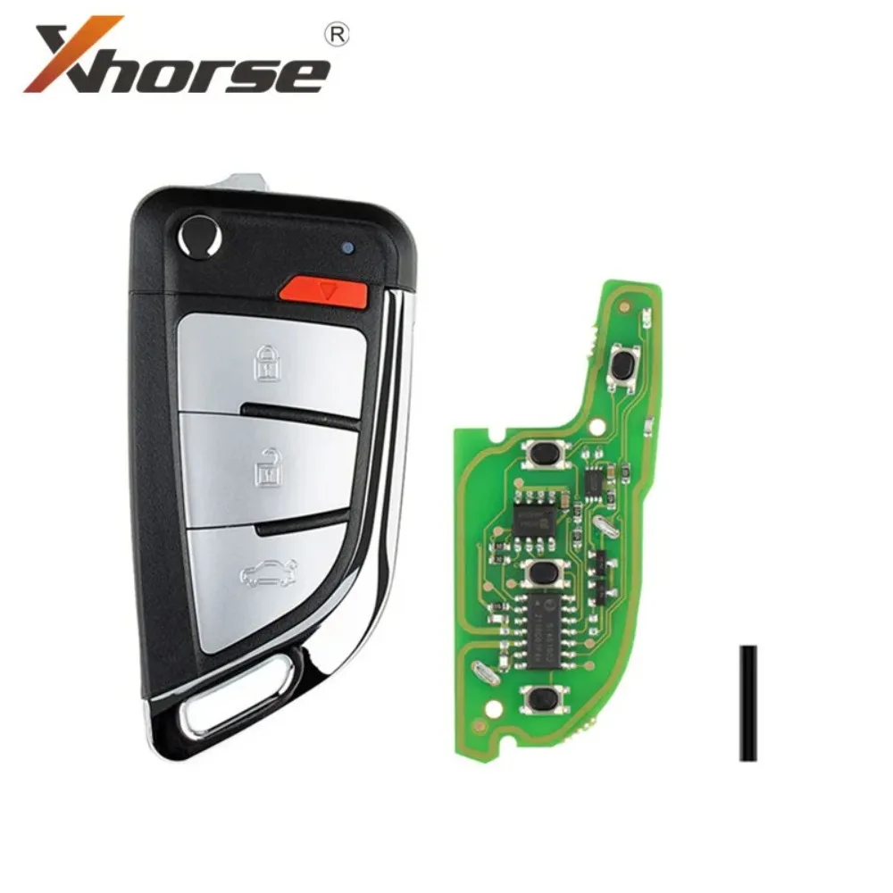 Фото Универсальный смарт-ключ Xhorse с чипом XT27A (XEB520EN, XEDS01EN, XEFO01EN, XEKF20EN, XKF21EN, XELEX0EN, XEMQB1EN) — глобальная версия №3