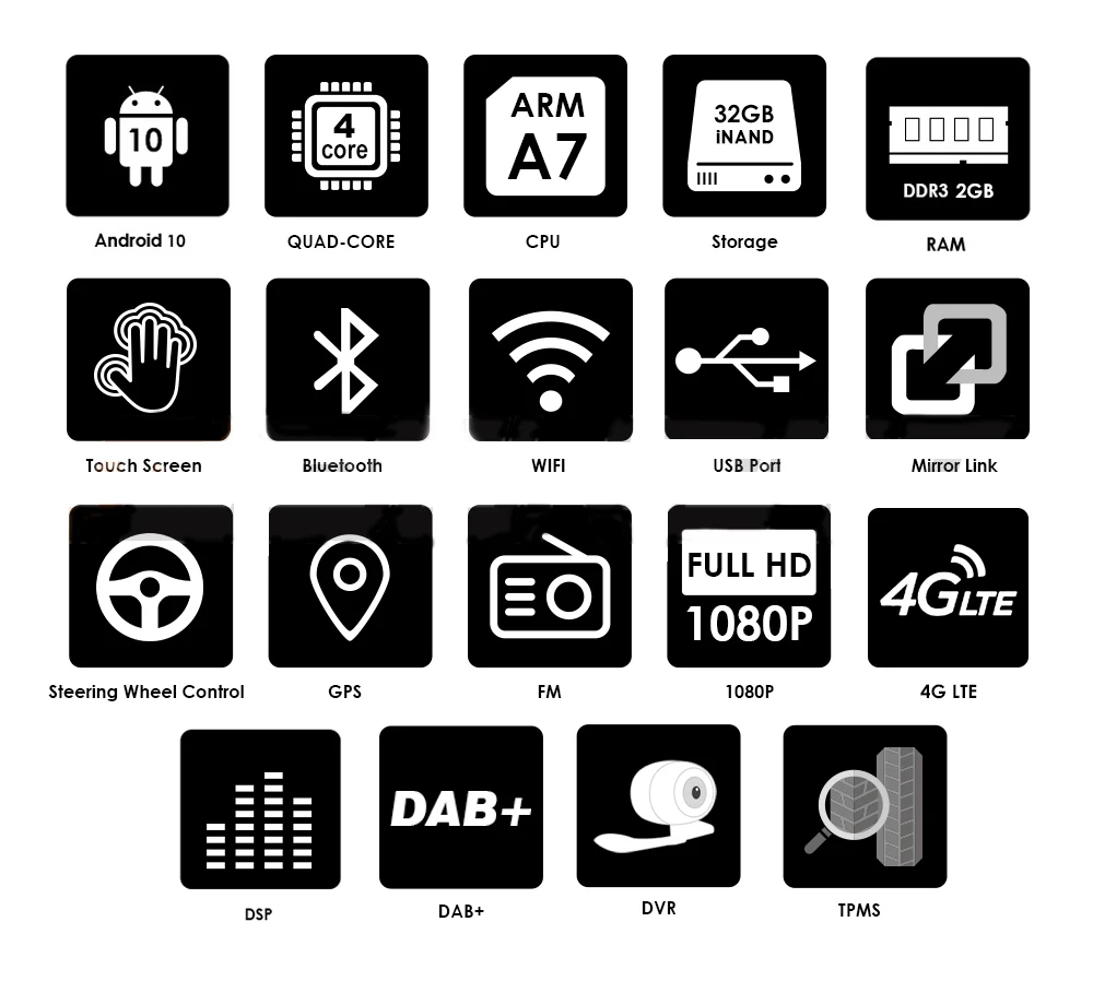 $98.00 2din Android 10 Car Radio Multimidia Video Player RDS DSP for Hyundai Solaris Accent Verna 2010-2016 Navigation GPS Auto Stereo