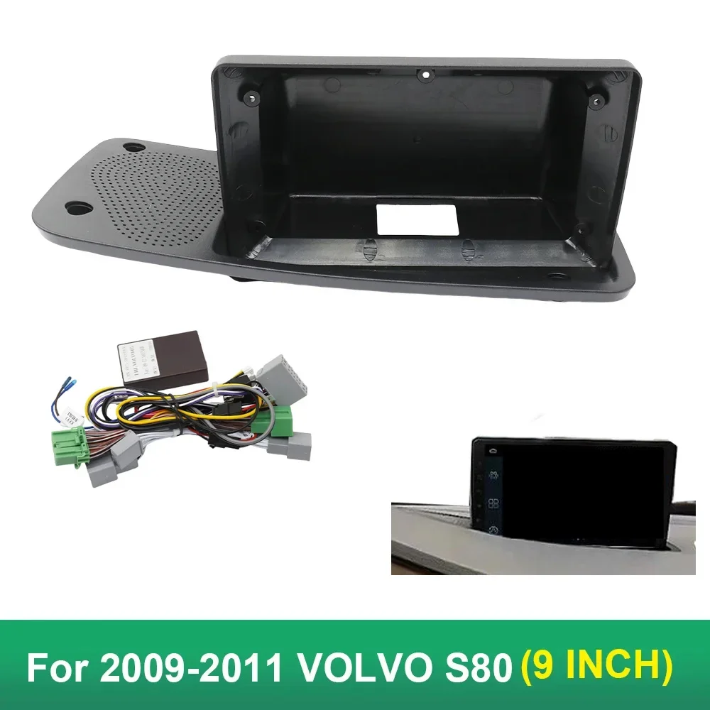 Автомобильный радиоприемник для 2009-2011 VOLVO S80 (9 дюймов LHD) облицовка Android GPS MP5