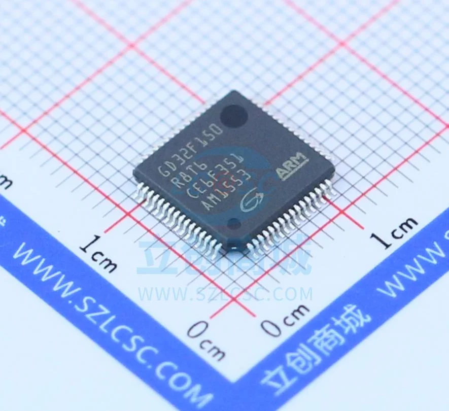 

100% New Original GD32F150R8T6 Package LQFP-64 New Original Genuine Microcontroller (MCU/MPU/SOC) IC Chip