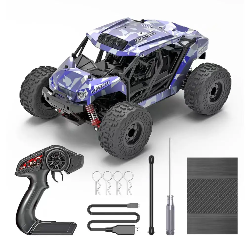 NEW HS 18331 18332 1:18 4WD RC CAR 40KM/H High Speed Racing Off-Road Vehicle Drive Car Remote Control Toys Buggy for Kid Gifts
