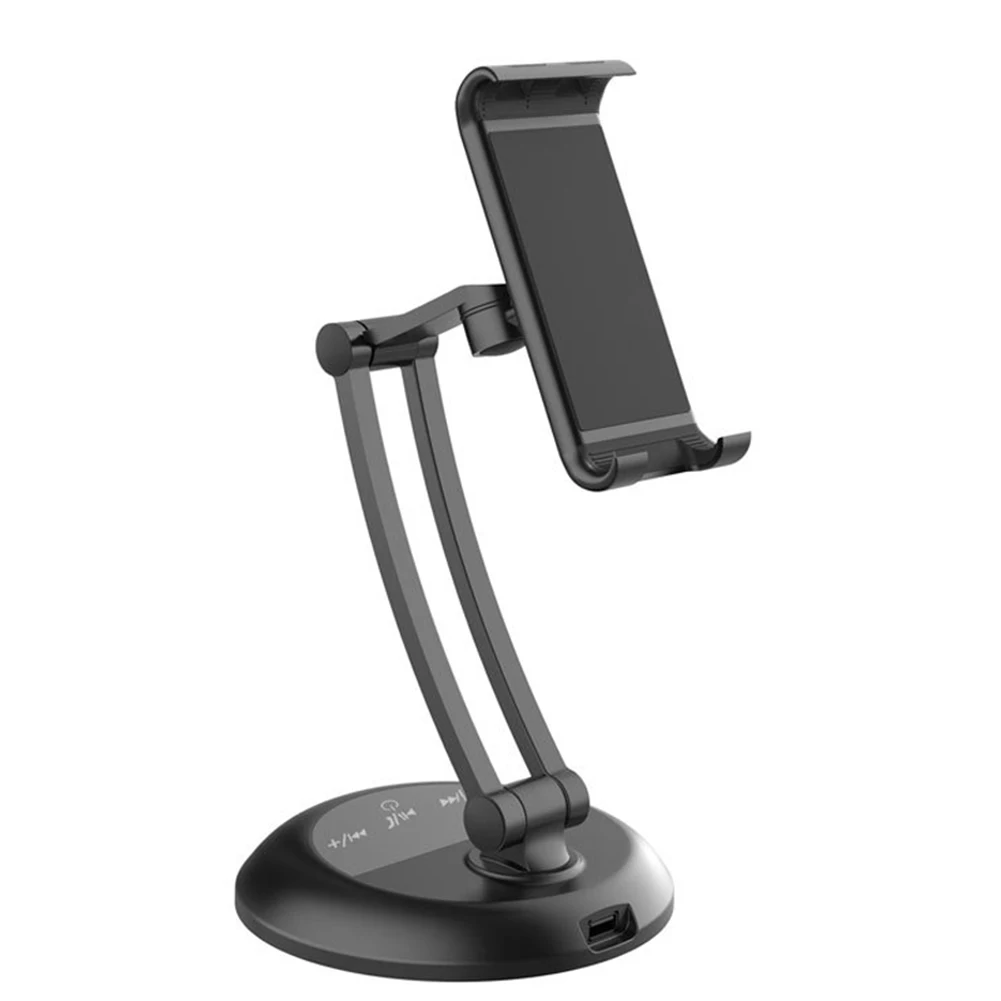 

Bluetooth Speaker Desktop Live With Charging Mobile Phone Tablet Stand Holder Home
